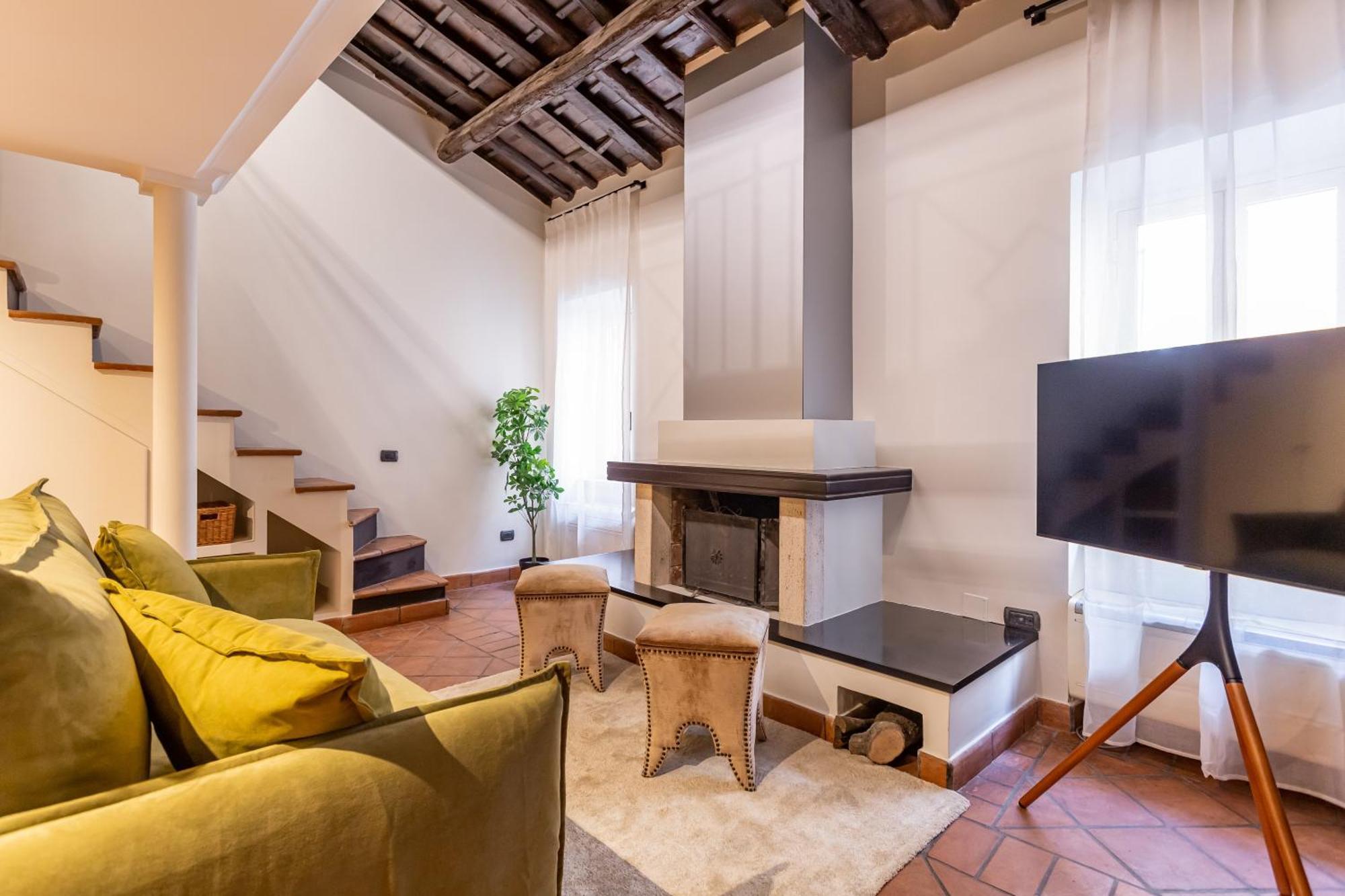 Art House Trastevere Luxury Apartment روما المظهر الخارجي الصورة