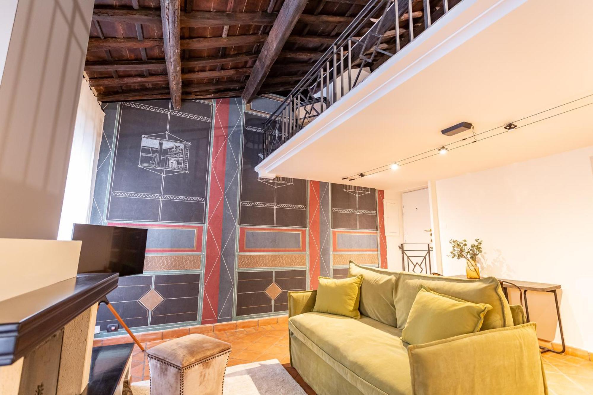 Art House Trastevere Luxury Apartment روما المظهر الخارجي الصورة